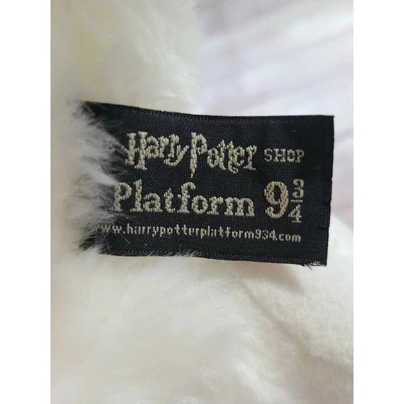 Warner Bros Harry Potter At Platform 9 3/4 Plush Hedwig Owl Stuffed Animal White - Picture 5 of 6